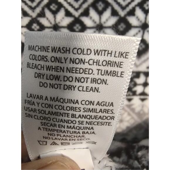 Danskin Now Women's Pullover Fair Isle Fleece Sweater Top Size 4X Momcore Cozy - Picture 8 of 9